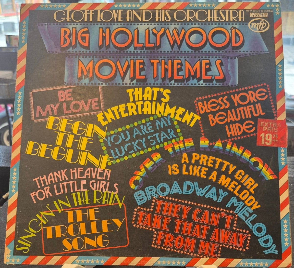 Geoff Love and His Orchestra – Big Hollywood Movie Themes - BØR BØRSONS BRUKTHANDEL