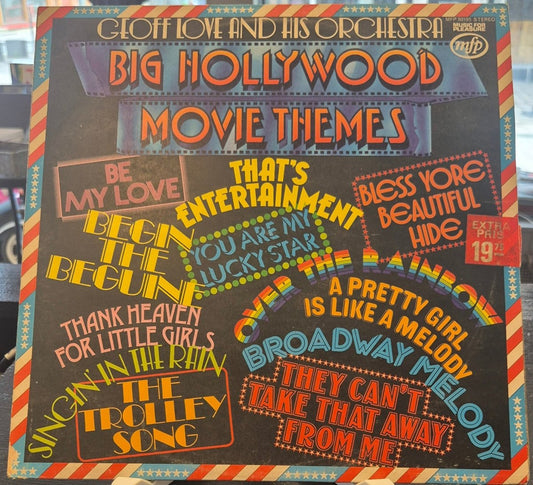 Geoff Love and His Orchestra – Big Hollywood Movie Themes - BØR BØRSONS BRUKTHANDEL