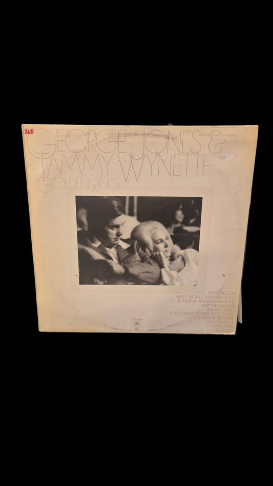 George Jones & Tammy Wynette - Golden Ring (LP) - BØR BØRSONS BRUKTHANDEL