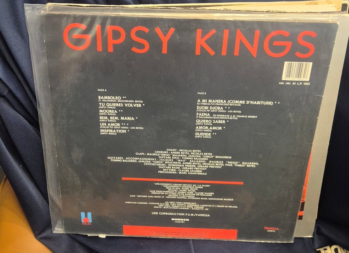 Gipsy Kings - Gipsy Kings (Vinyl LP) - BØR BØRSONS BRUKTHANDEL