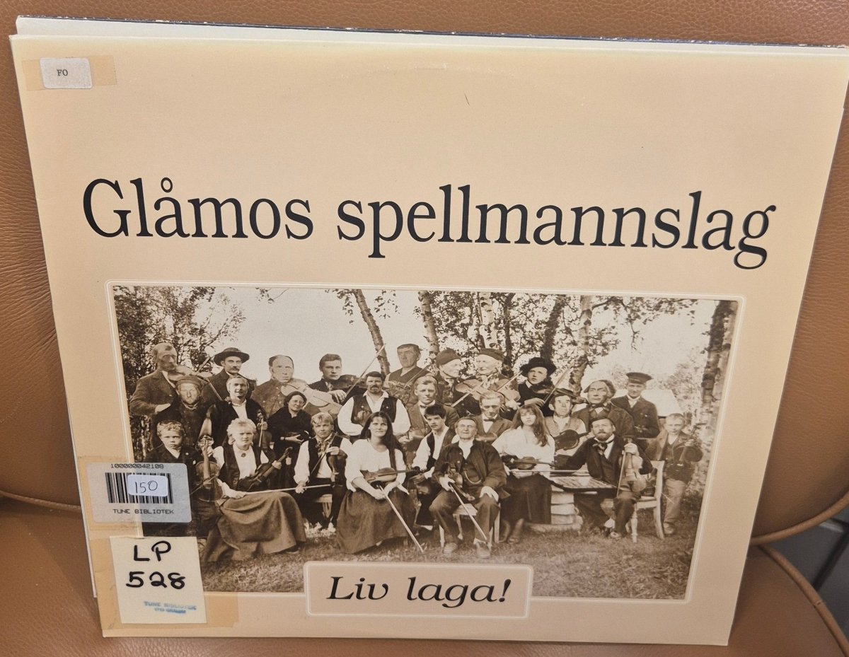 Glåmos spellmannslag - Liv laga! (LP) - BØR BØRSONS BRUKTHANDEL