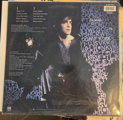 Glen Burtnick - Talking In Code (Vinyl LP, 1986) - BØR BØRSONS BRUKTHANDEL
