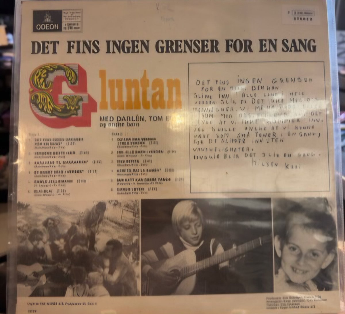 Gluntan – Det fins ingen grenser for en sang - BØR BØRSONS BRUKTHANDEL