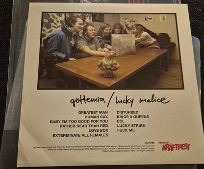 Göttemia / Lucky Malice – Split EP [12" Vinyl] - BØR BØRSONS BRUKTHANDEL