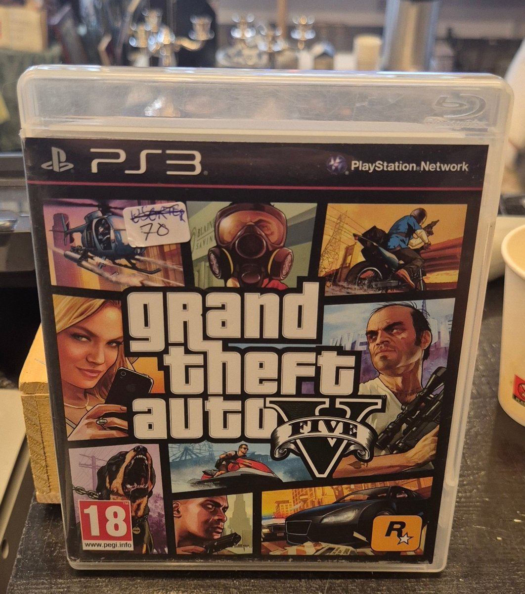 Grand Theft Auto V (GTA V) - PlayStation 3 - BØR BØRSONS BRUKTHANDEL