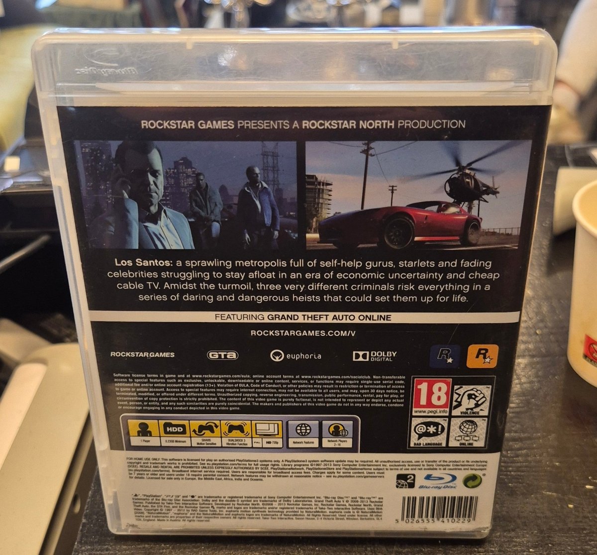Grand Theft Auto V (GTA V) - PlayStation 3 - BØR BØRSONS BRUKTHANDEL