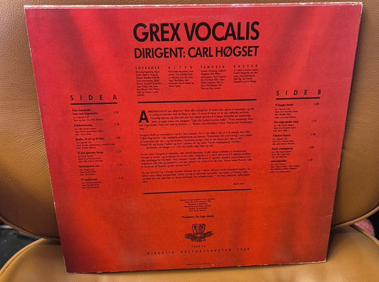 Grex Vocalis - Frihetens faner på ny - BØR BØRSONS BRUKTHANDEL