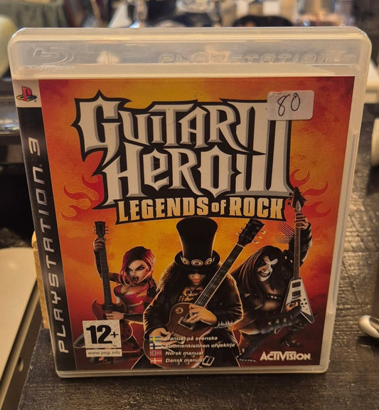 Guitar Hero III: Legends of Rock (PlayStation 3) - BØR BØRSONS BRUKTHANDEL