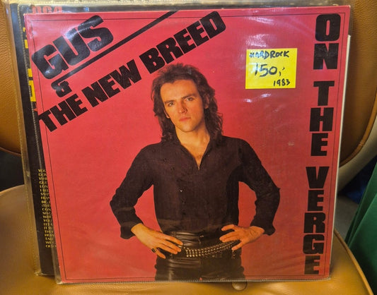Gus & The New Breed - On The Verge (LP, 1983) - BØR BØRSONS BRUKTHANDEL