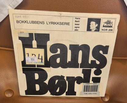 Hans Børli leser egne dikt (7" Vinyl EP) - BØR BØRSONS BRUKTHANDEL