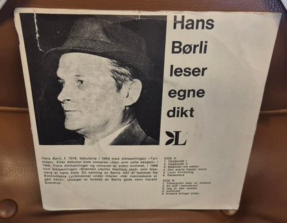 Hans Børli leser egne dikt (7" Vinyl EP) - BØR BØRSONS BRUKTHANDEL