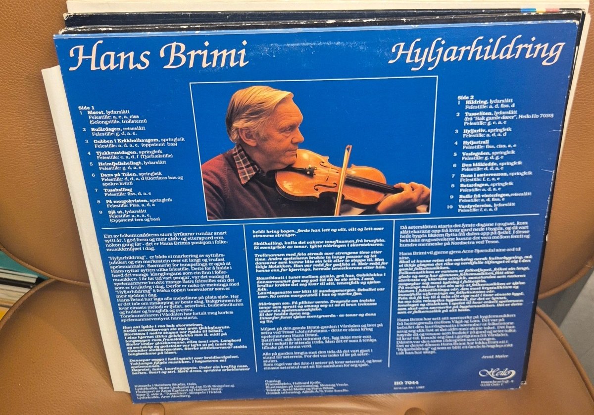 Hans Brimi - Hyljarhildring (Vinyl LP) - BØR BØRSONS BRUKTHANDEL