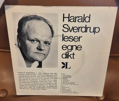 Harald Sverdrup - Harald Sverdrup Leser Egne Dikt (Vinyl 7") - BØR BØRSONS BRUKTHANDEL