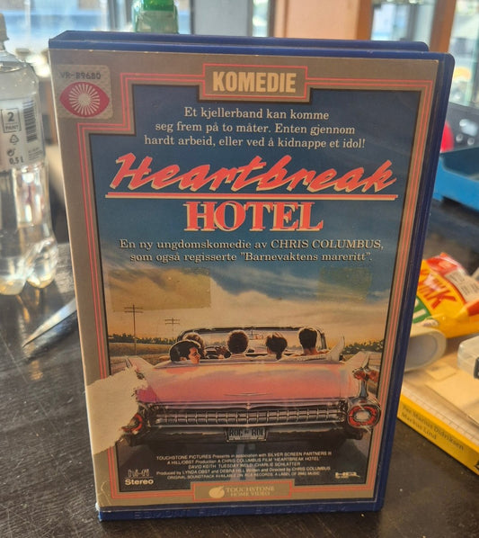 Heartbreak Hotel (1988 VHS Big Box) - BØR BØRSONS BRUKTHANDEL