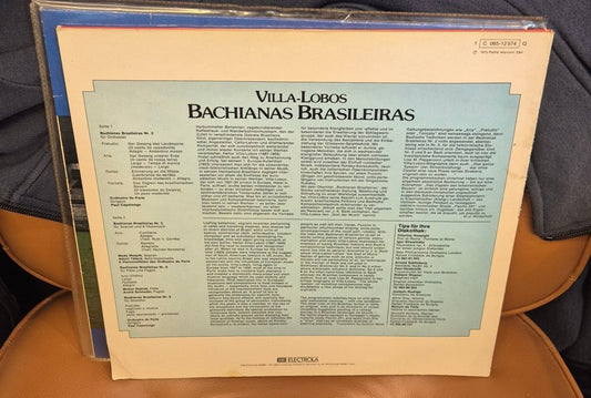 Heitor Villa-Lobos - Bachianas Brasileiras (EMI Electrola Quadrophonie LP) - BØR BØRSONS BRUKTHANDEL