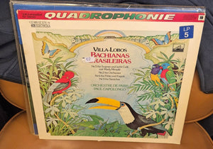 Heitor Villa-Lobos - Bachianas Brasileiras (EMI Electrola Quadrophonie LP)