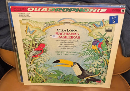 Heitor Villa-Lobos - Bachianas Brasileiras (EMI Electrola Quadrophonie LP) - BØR BØRSONS BRUKTHANDEL
