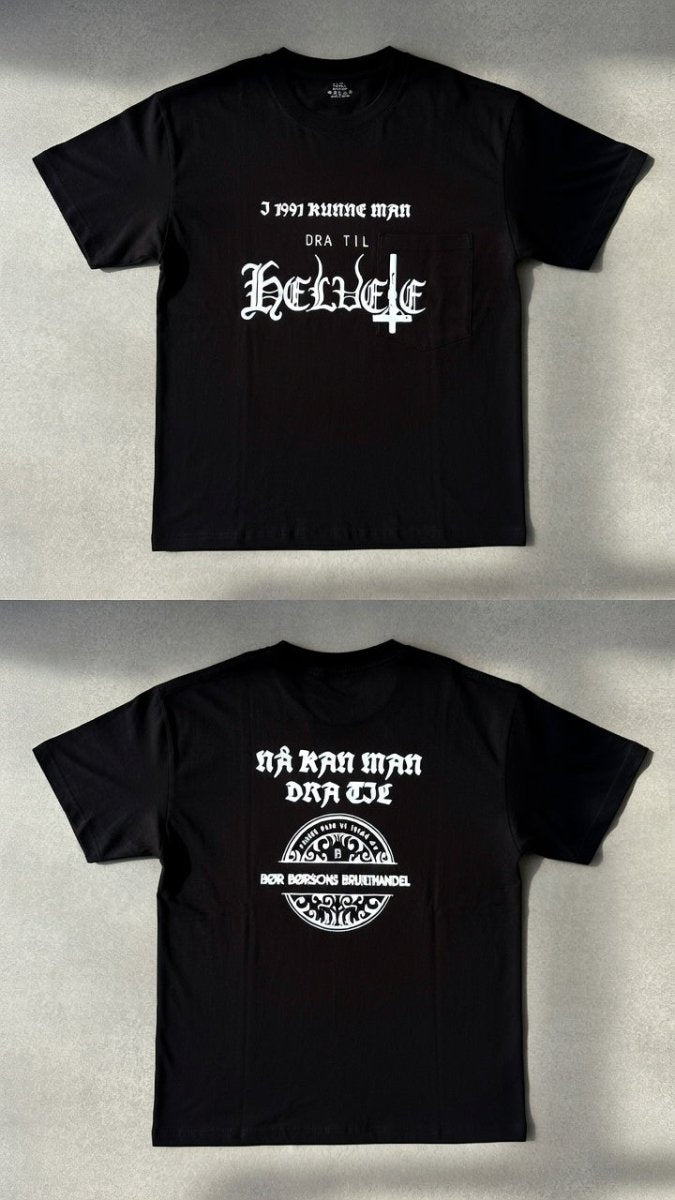 Helvete x Bør Børsons Brukthandel Tshirt (preorder) - BØR BØRSONS BRUKTHANDEL