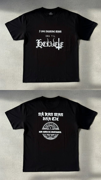 Helvete x Bør Børsons Brukthandel Tshirt (preorder) - BØR BØRSONS BRUKTHANDEL