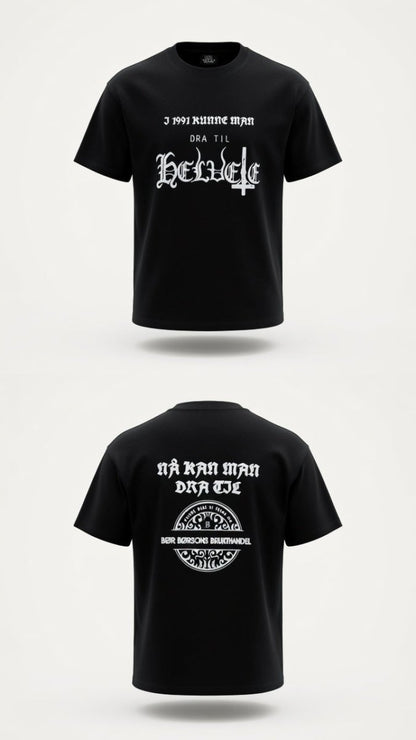 Helvete x Bør Børsons Brukthandel Tshirt (preorder) - BØR BØRSONS BRUKTHANDEL