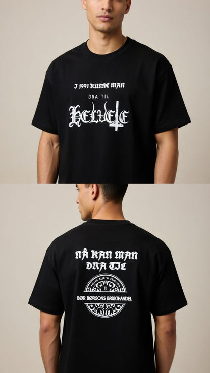 Helvete x Bør Børsons Brukthandel Tshirt (preorder) - BØR BØRSONS BRUKTHANDEL