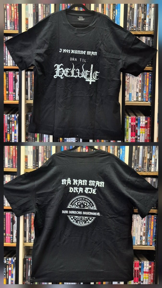 Helvete x Bør Børsons Brukthandel Tshirt (preorder) - BØR BØRSONS BRUKTHANDEL