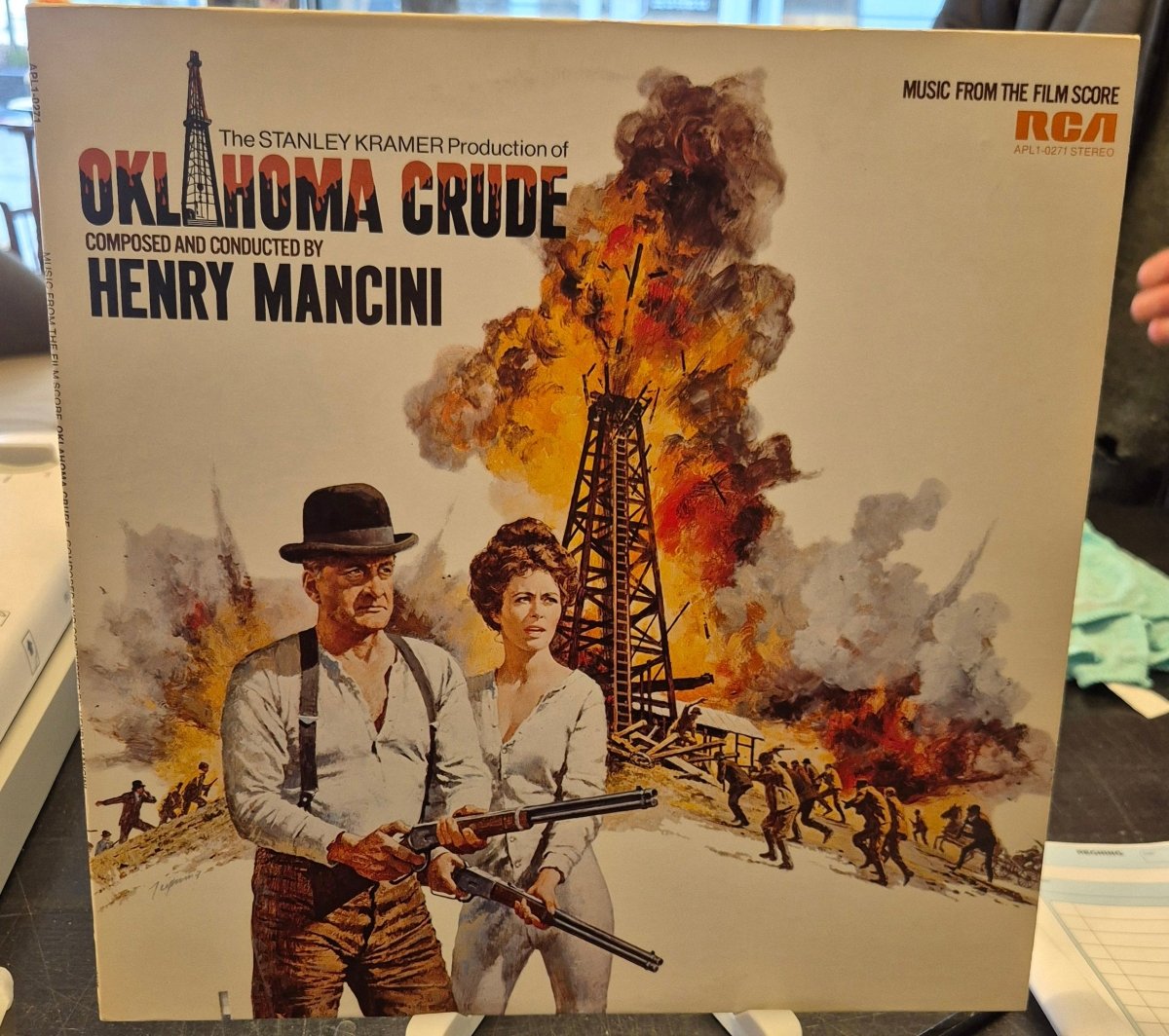 Henry Mancini - Oklahoma Crude (soundtrack) - BØR BØRSONS BRUKTHANDEL