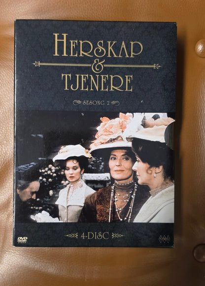 Herskap & Tjenere Sesong 2 DVD, 4 disc, norsk utgave - BØR BØRSONS BRUKTHANDEL
