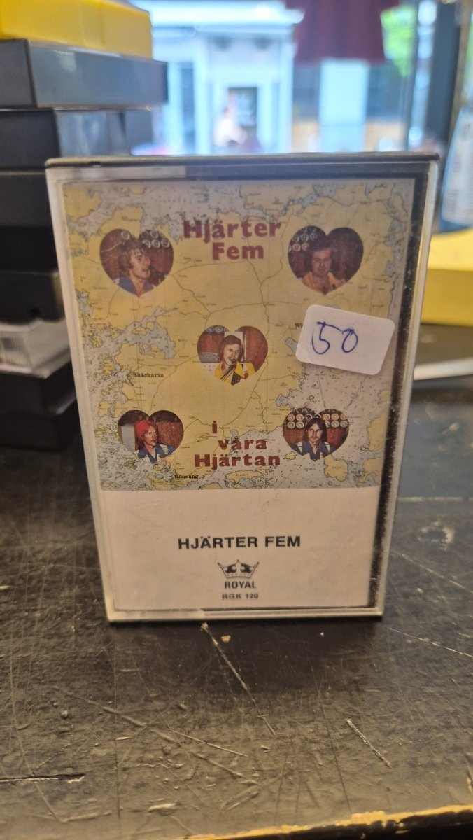 Hjärter Fem - I Våra Hjärtan (Kassett) - BØR BØRSONS BRUKTHANDEL