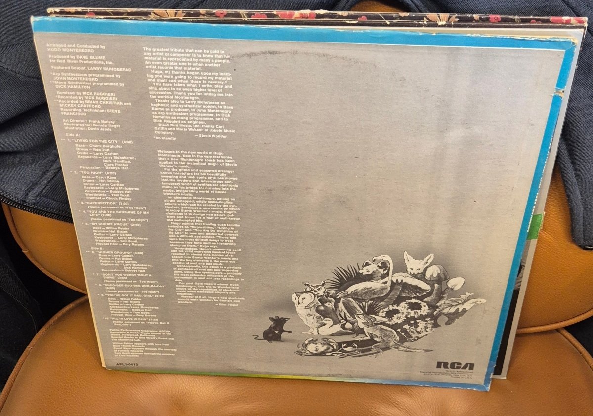 Hugo Montenegro – Hugo In Wonder-Land (LP, 1974) - BØR BØRSONS BRUKTHANDEL