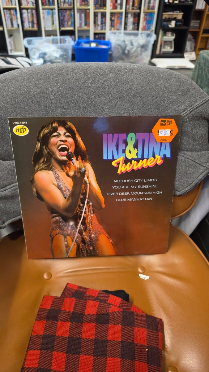 Ike & Tina Turner – Nutbush City Limits LP 1982 Music For Pleasure (M=VG+) - BØR BØRSONS BRUKTHANDEL