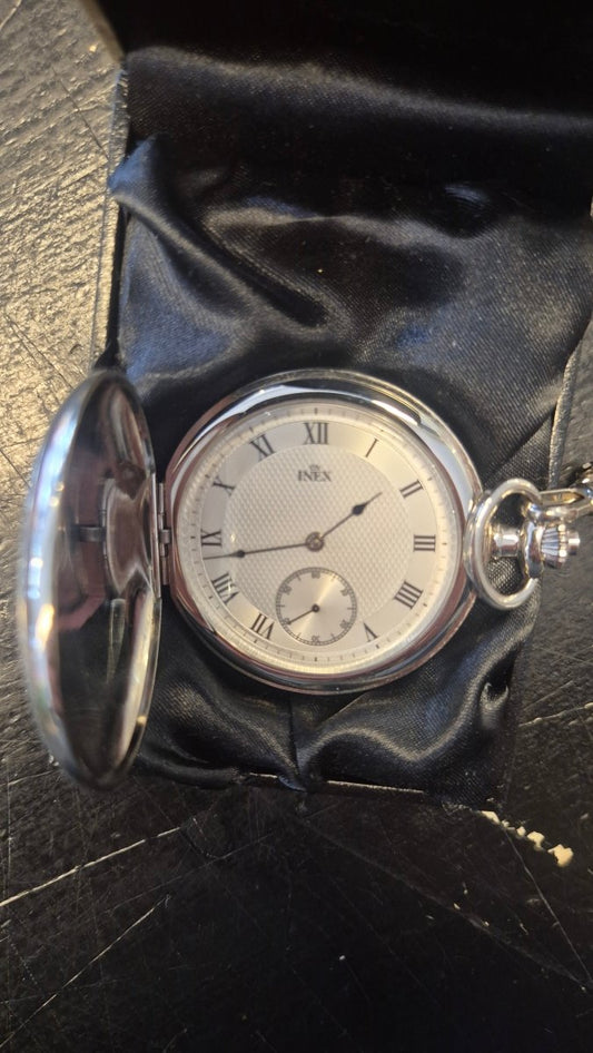 INEX Savonette Mekanisk Lommeur - BØR BØRSONS BRUKTHANDEL