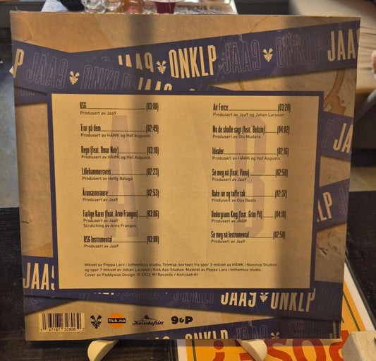 Jaa9 & OnklP - Rake rør og tøffe tak (NY) - BØR BØRSONS BRUKTHANDEL