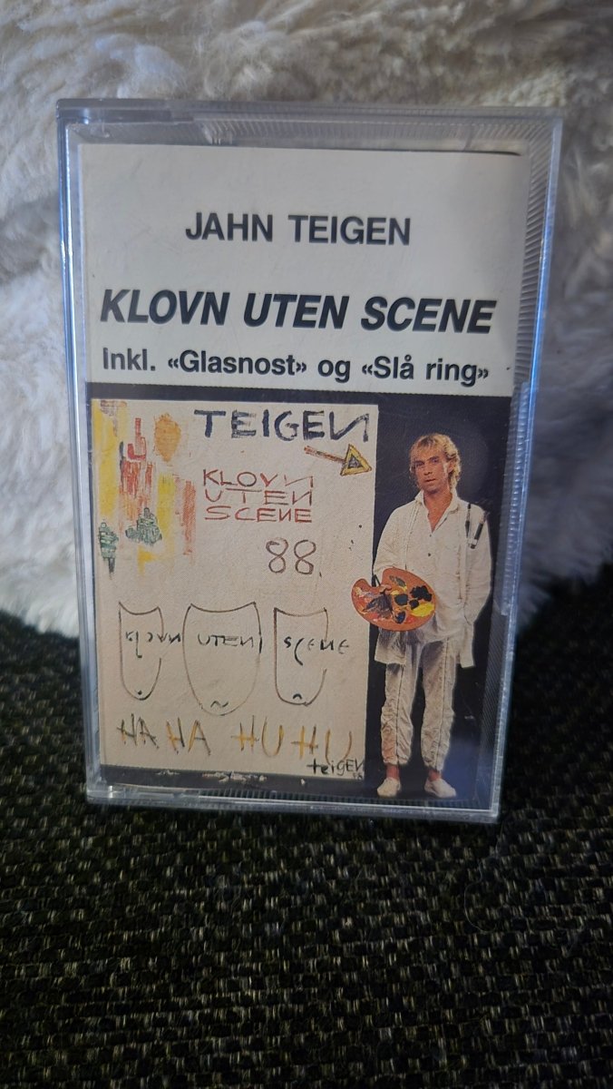 Jahn Teigen - Klovn Uten Scene (Kassett, 1988) - BØR BØRSONS BRUKTHANDEL