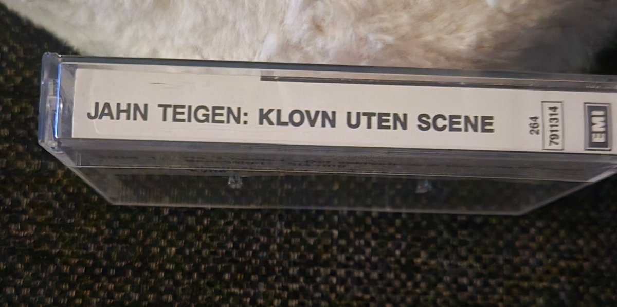 Jahn Teigen - Klovn Uten Scene (Kassett, 1988) - BØR BØRSONS BRUKTHANDEL
