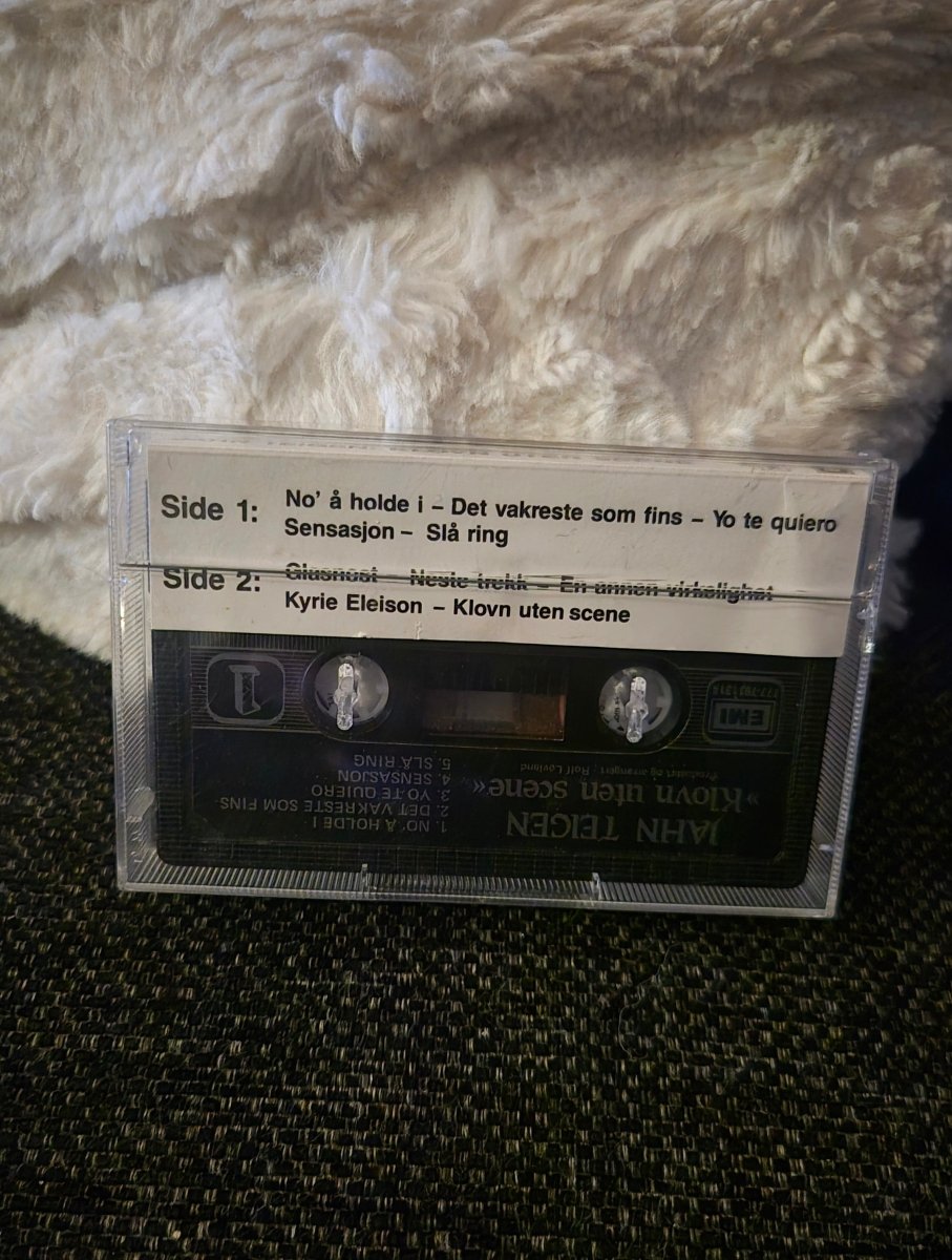 Jahn Teigen - Klovn Uten Scene (Kassett, 1988) - BØR BØRSONS BRUKTHANDEL