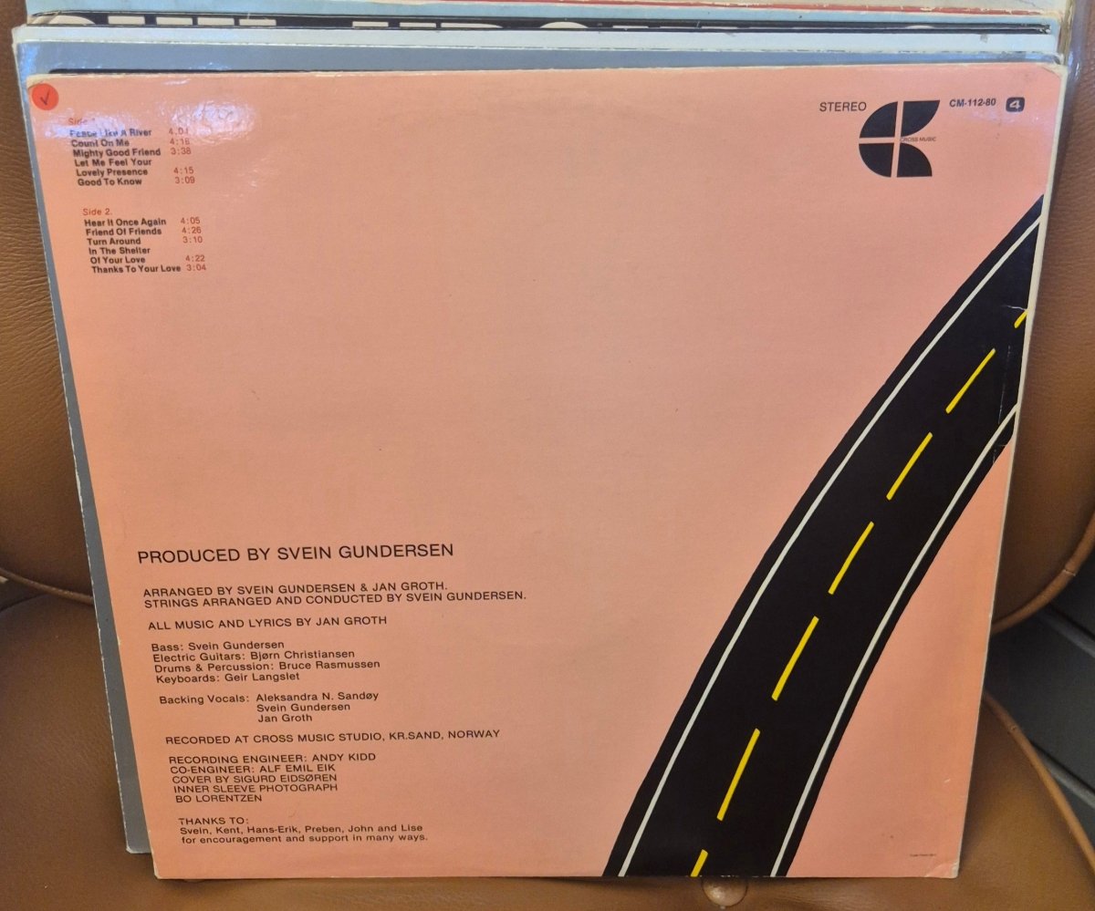 Jan Groth - Good To Know...... (Vinyl LP, 1980) - BØR BØRSONS BRUKTHANDEL