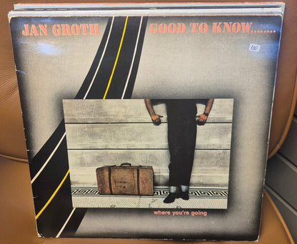 Jan Groth - Good To Know...... (Vinyl LP, 1980) - BØR BØRSONS BRUKTHANDEL