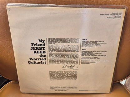 Jerry Reed - When You're Hot, You're Hot (Vinyl LP) - BØR BØRSONS BRUKTHANDEL
