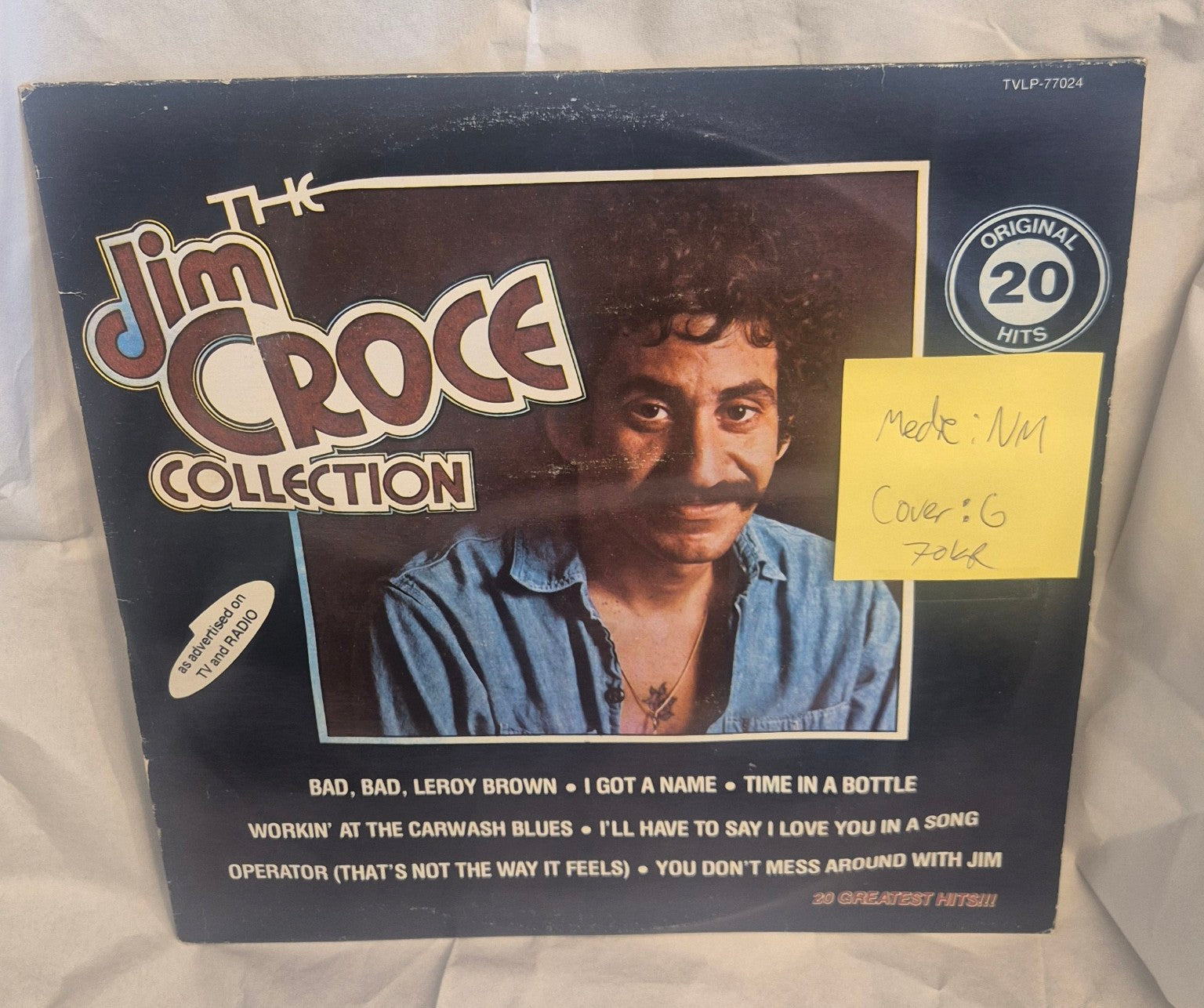 Jim Croce Collection Original 20 Hits - BØR Børsons Brukthandel
