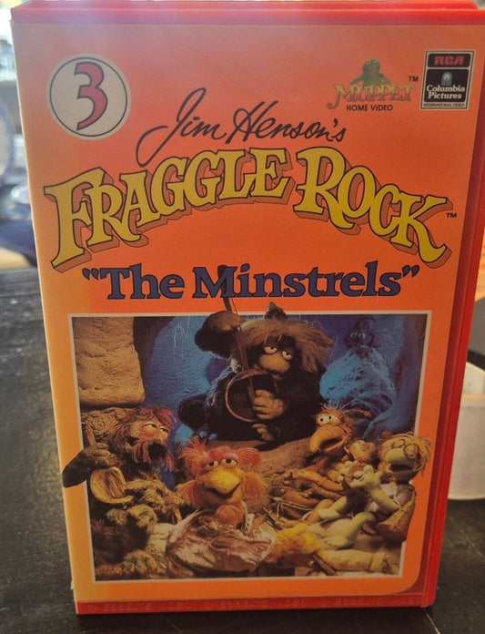 Jim Henson's Fraggle Rock: "The Minstrels" (Vol. 3) VHS - BØR BØRSONS BRUKTHANDEL