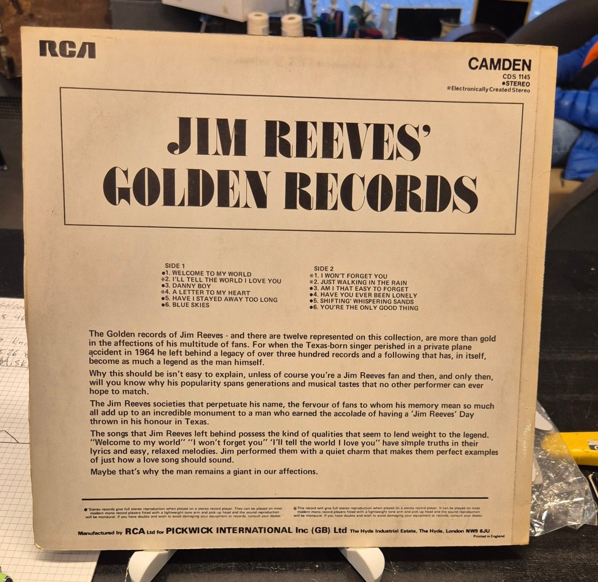 Jim Reeves – Golden Records - BØR BØRSONS BRUKTHANDEL