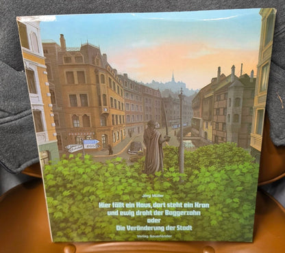 Jörg Müller: Die Veränderung der Stadt, bildemappe, 5. opplag 1980 - BØR BØRSONS BRUKTHANDEL