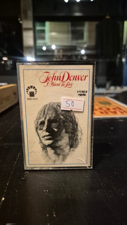 John Denver - I Want to Live (Kassett, IMD-854) - BØR BØRSONS BRUKTHANDEL