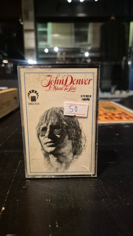John Denver - I Want to Live (Kassett, IMD-854) - BØR BØRSONS BRUKTHANDEL