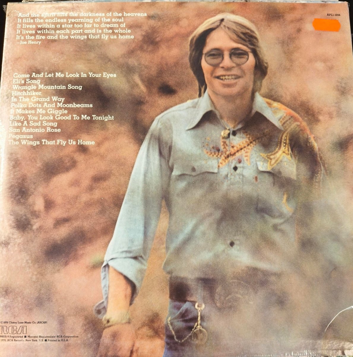 John Denver – Spirit (sealed) - BØR BØRSONS BRUKTHANDEL