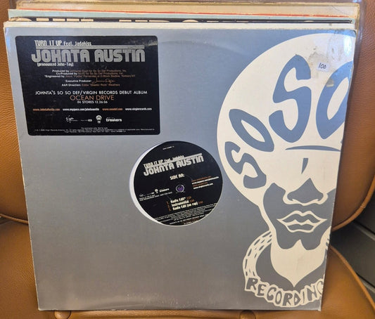 Johntá Austin feat. Jadakiss – Turn It Up (12" Vinyl ) - BØR BØRSONS BRUKTHANDEL