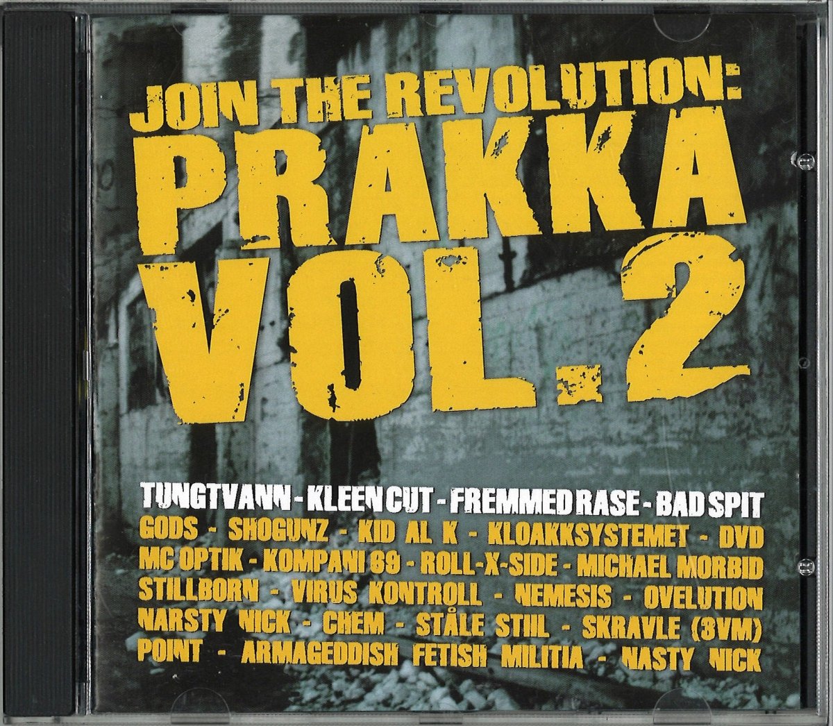Join the revolution: PRAKKA vol.2 (2004) CD - BØR BØRSONS BRUKTHANDEL