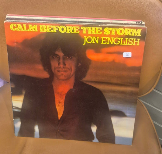 Jon English - Calm Before the Storm (LP, Frituna - FRLP-168) - BØR BØRSONS BRUKTHANDEL