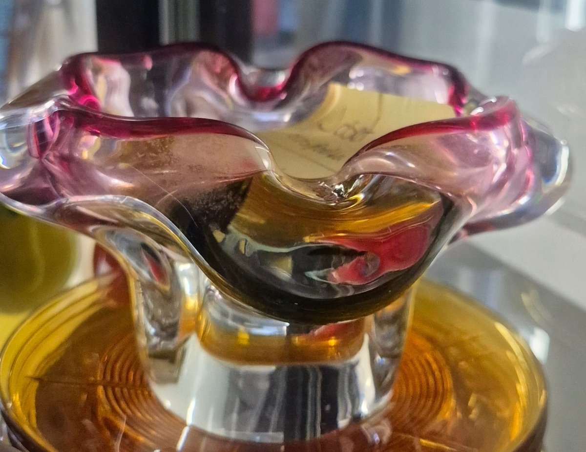 Josef Hospodka for Chřibská Glassworks glassbolle - BØR BØRSONS BRUKTHANDEL